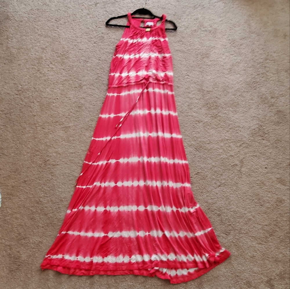 Calvin Klein PinkTie Dye Maxi Dress